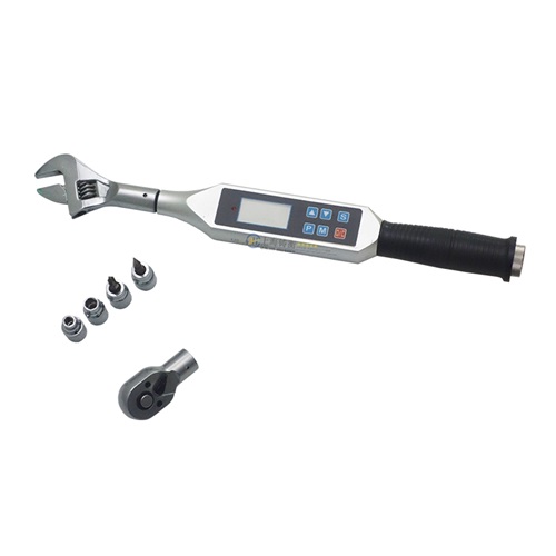 數顯可調扭矩扳手圖片(可配活動開口頭)